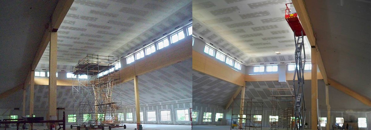 Grand chantier de tirage de joints – Finition Mauricie